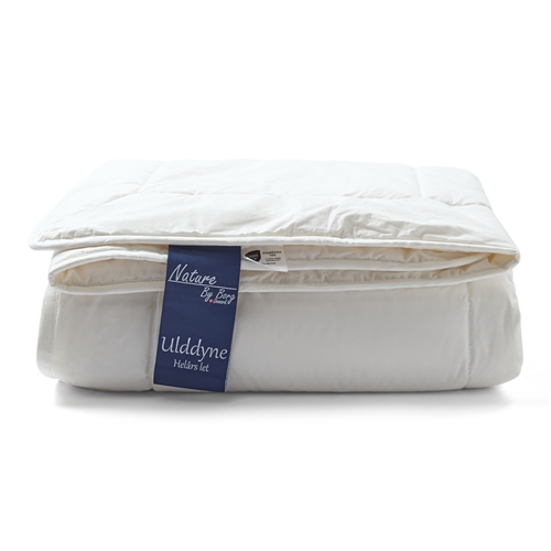 Dobbel ulldyne - 100 % ren ny europeisk ull - OEKO-TEX sertifisert helårsdyne - 200x220 cm - Nature By Borg dyne av ull