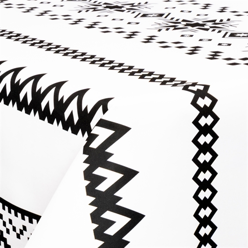 Tekstil voksduk med akrylbelegg - Nordic mønster - 140 cm bred - På metermål