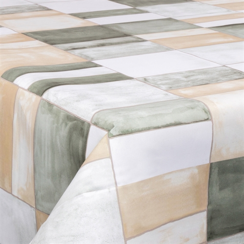 Tekstil voksduk med akrylbelegg - Brick grey - 140 cm bred - På metermål