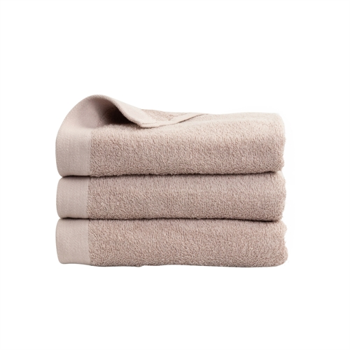 Håndkle - 100% Myk bomull med høy absorberingsevne - 50x100 cm - Rosafarget håndkle fra danske By Borg