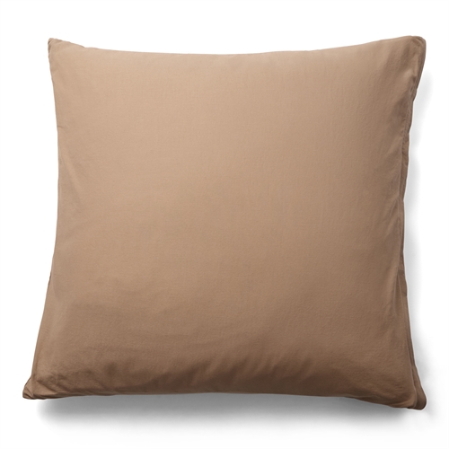 Putetrekk 60x63 cm - 100% Enzymvasket Bomull - Firm Brun - Nordstrand Home