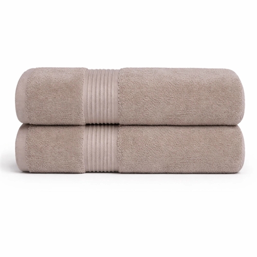 Bambus håndkle - Gjestehåndkle 40x60 cm - Bambus/bomull - Sand