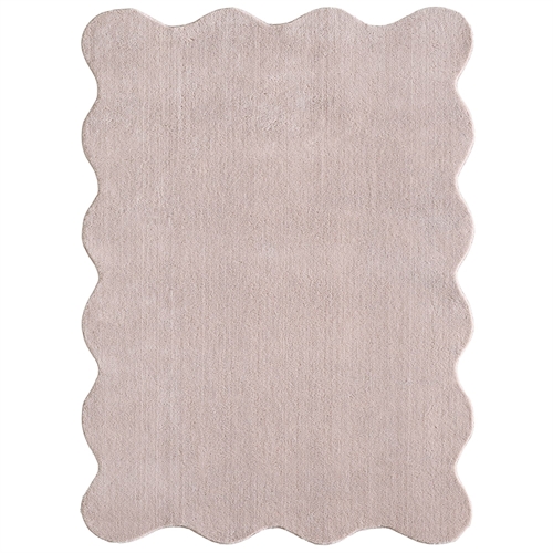 Gulvteppe - 140x200 cm - Rosa - Shape - Nordstrand Home
