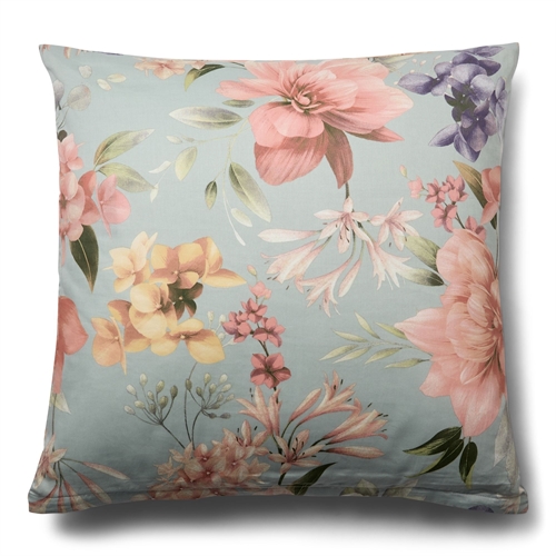 Putetrekk 60x63 cm - 100% myk bomullssateng - Summer Bloom - By Night