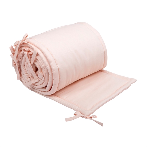 Sengekant - Myk sengekant 360x30 cm - Peony lyserosa - Sengekant til sprinkelseng - Müsli By Green Cotton