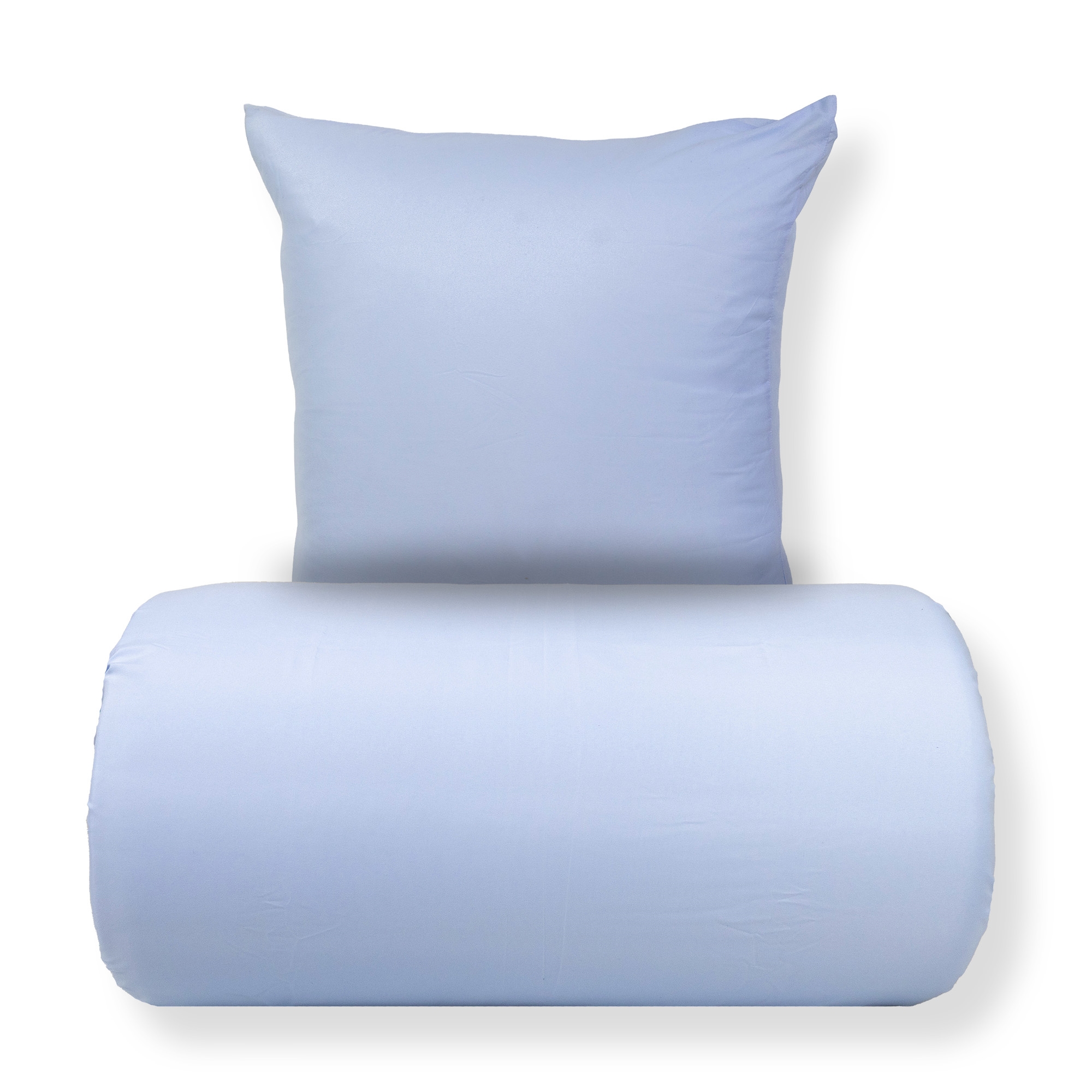 Sengetøy 140x200 cm - Mikrofiber - Ensfarget pastellblå