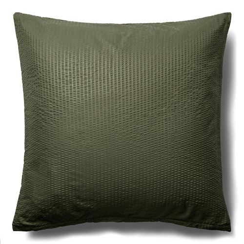 Kreppsengetøy putetrekk 60x63 cm - Hodeputetrekk i mikrofiber - Grønt krepp putetrekk fra danske IN Style