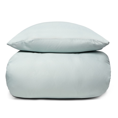 Sengetøy 140x200 cm - Ensfarget grønt sengetøysett - Mikrofiber sengetøy - IN Style sengetøy 