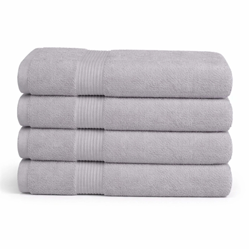 Bambushåndkle - Badehåndkle 70x140 cm - Bambus/bomull - Lysegrå