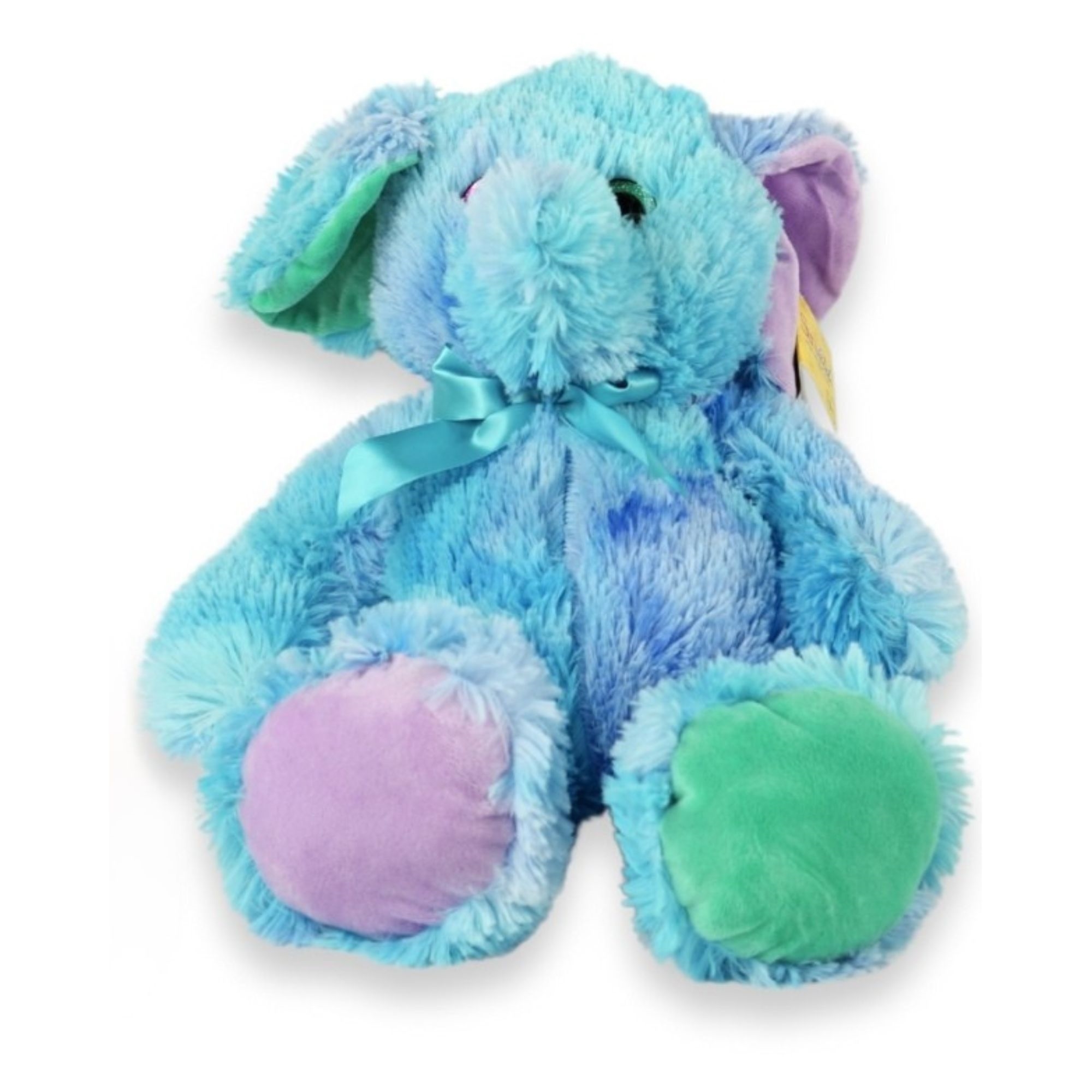 Enhjørningbamse i pastellfarger