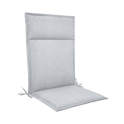 Luksus hagepute til posisjonsstol med høy rygg - Grå pute med luksuskomfort - Nordstrand Home