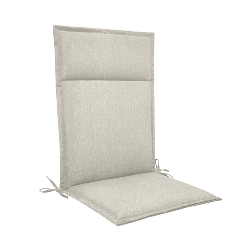 Luksus hagepute til posisjonsstol med høy rygg - Beige pute med luksuskomfort - Nordstrand Home