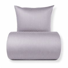Sengetøy - Egyptisk bomull - Lavendel jacquardvevde striper