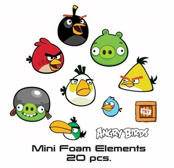 Wall sticker - Angry Birds - 20 forskjellige - 3D effekt