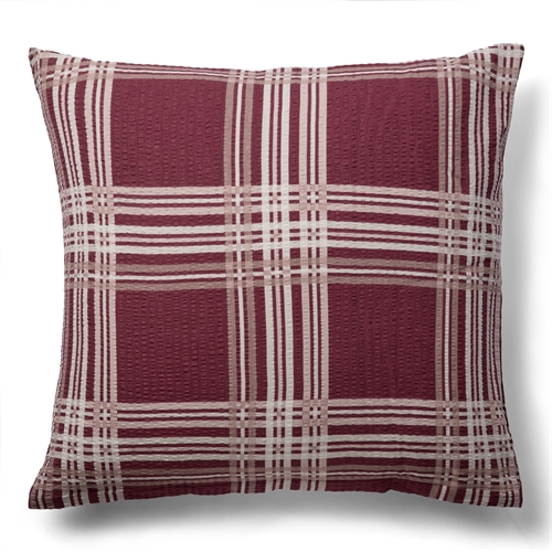 Kreppsengetøy putetrekk 60x63 cm - Rutete hodeputetrekk - 100% bomull - Krepp putetrekk - By Night