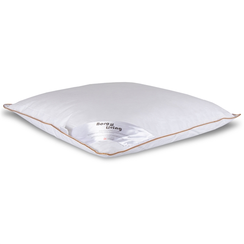 Moskusdun lav hodepute - Lav - 50x60 cm - 3 kammer lav hodepute - Borg Living