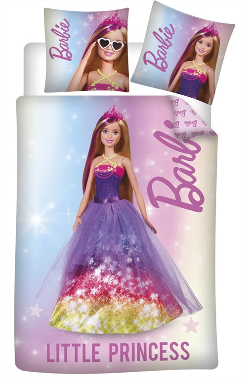 Barbie sengetøy - 100x140 cm - 100% bomull - Little princess