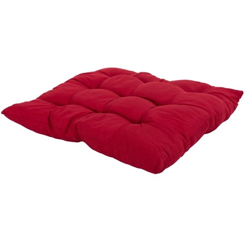 Stolpute - 35x35x6 cm - Bordeaux ensfarget hagepute