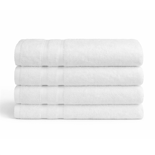 Bambus håndkle - Badehåndkle 70x140 cm - Hvit - Premium