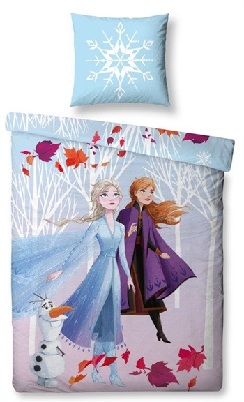 Frozen junior sengetøy - 100x140 cm - Frozen junior sengetøy sett - 100% bomull