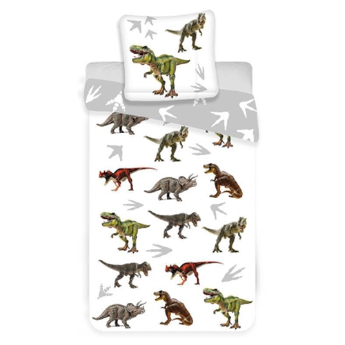 Heste sengetøy med hjerter og hestesko - 140x200 cm