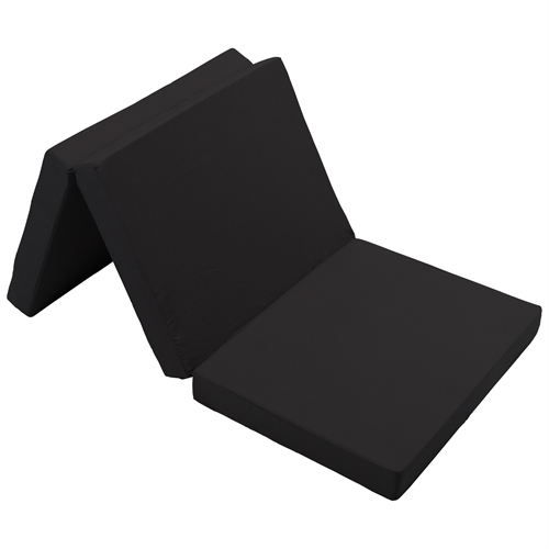 Sammenleggbar madrass - Junior - Populær for de små - 7 cm komfortskum - Nordstrand Home svart skummadrass