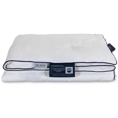 Dobbel sommerdyne 200x220 cm - Nordic Comfort silkedyne - Sval dyne med langfibret silke
