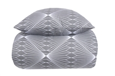 Sengetøy - 100% bomull - Diamond grey