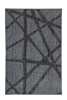 Gulvteppe - 140x200 cm - Gry - Kortluvet teppe fra Nordstrand Home