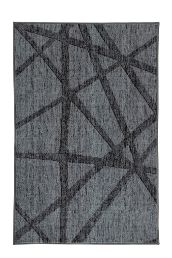 Gulvteppe - 160x230 cm - Gry - Kortluvet teppe fra Nordstrand Home