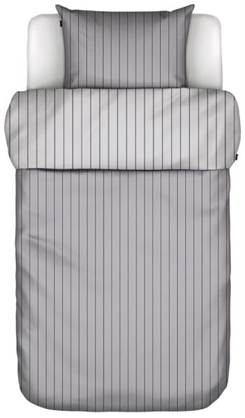Sengetøy - 140x200 cm - Harsor Grå - Grå - 2 i 1 design - 100% bomullsateng - Marc O'Polo Sengetøy ,  Enkelt sengetøy , Enkelt sengetøy 140x200 cm