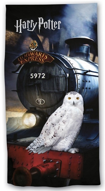 Håndkle - Harry Potter - Hogwarts Express - 70x140cm - 100% Bomull