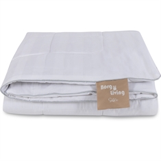 Silkedyne med 100% Mulberry-silkefyll - Temperaturregulerende helårsdyne - Borg Living