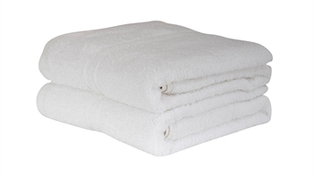 Gjestehåndklær - 30x50 cm - Hvit - IN Style Håndklær , Håndklestørrelser , Gjestehåndklær 40x60 cm