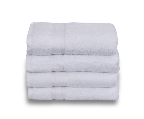 Egyptisk bomull håndkle - Gjestehåndkle 40x60cm - Hvit - Luksuriøse håndklær fra "By Borg" Håndklær