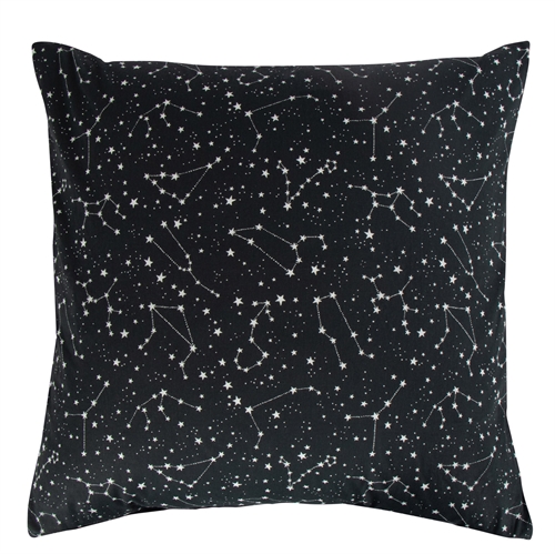 Putetrekk 60x63 cm - Zodiac black - Putetrekk i 100% bomull