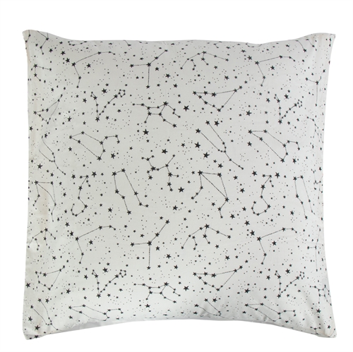 Putetrekk 60x63 cm - Zodiac white - Putetrekk i 100 % bomull