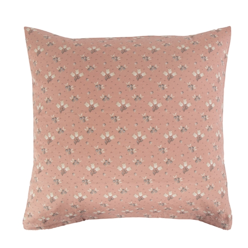 Putetrekk 60x63 cm - Summer rosa - Putetrekk i 100% bomullssateng