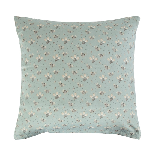 Putetrekk 60x63 cm - Summer turkis - 100% bomullssateng