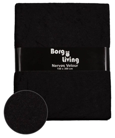 Nervøs Fløyel - 15 Meter - Svart - 5 Pakker á 3 meter.