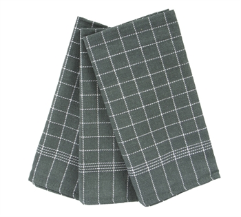 Kjøkkenhåndklær - Grønn - Pakke med 3 stk. - 50x100 cm - 100% bomull