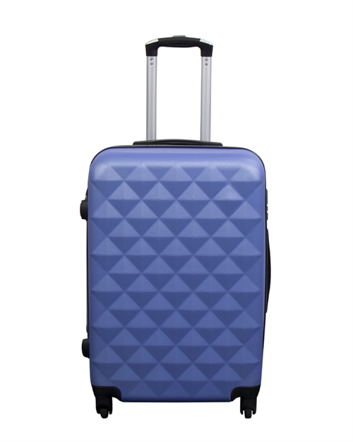 Koffert i blå - Hard ABS / polykarbonat