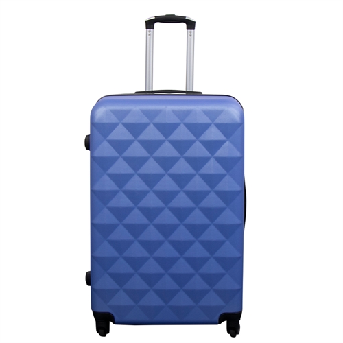 Kabinkoffert - Hardcase lettvektskoffert - Str. liten - Diamantblå