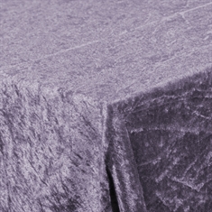 Velourduk - Lavendel bordduk - Nervøs velour - Borg Living