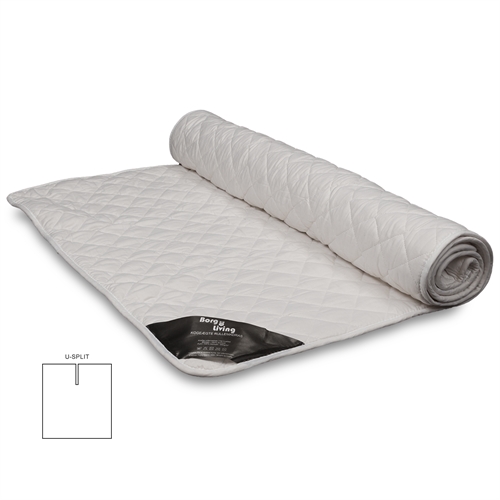 Madrassbeskytter U-splitt - 180x210 cm - kokesikker bomull - Borg living