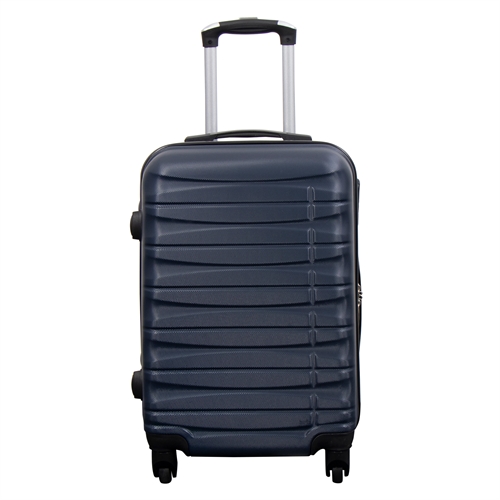 Kabinkoffert - Hardcase - Mørkeblå kabinkoffert tilbud