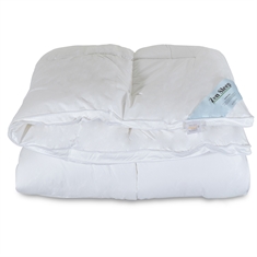 Helårsdyne 140x200 cm - Allergivennlig dyne med mykt fiberdun - Fiberdyne fra Zen Sleep