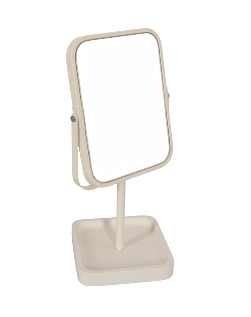 Makeup-speil - Turiform Urban speil - Klassisk hvit - Høyde på 35 cm