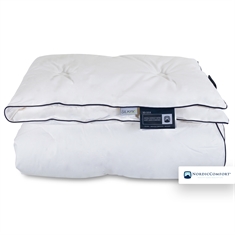 Silkedyne 140x200 cm - Fyldig helårsdyne fra Nordic Comfort - Vaskbar silkedyne