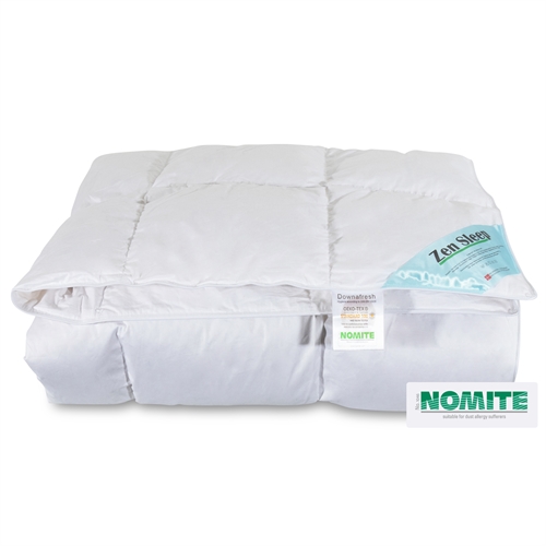 Dundyne 140x200 cm - Helårsdyne med europeiske dun - Zen Sleep allergivennlig dyne